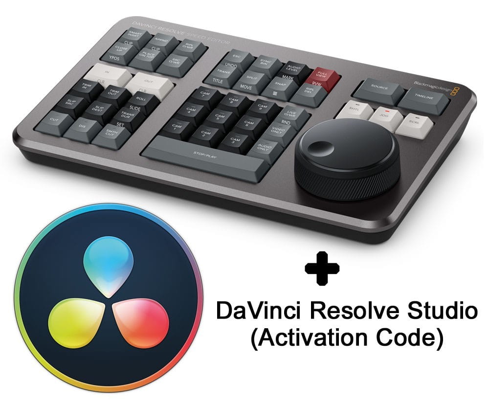 Blackmagic Design DaVinci Resolve Speed Editor incl. License