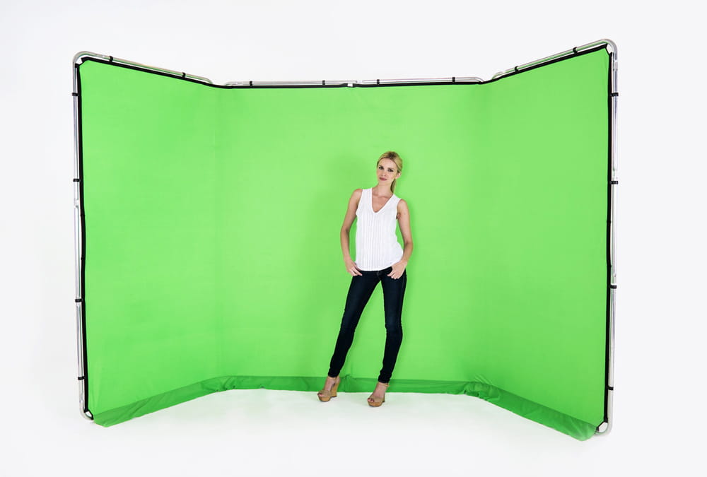 Lastolite Chromakey Panorama Hintergrund 4m Grün Lastolite Chromakey